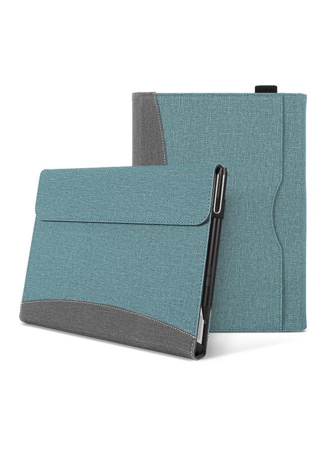For Microsoft Surface Pro 9 (2022 Edition) / Pro 8 (2021 Edition) 13 - Multi-angle visual case with pocket and stylus holder