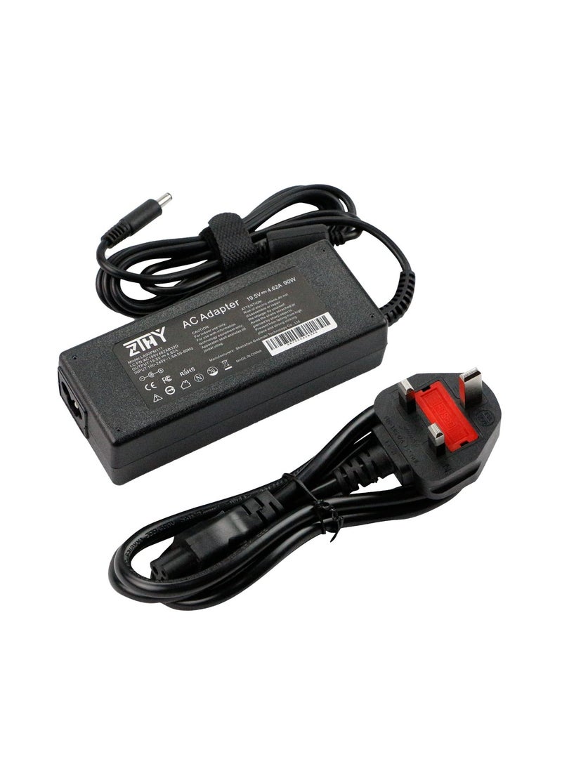 ZTHY 19.5V 4.62A 90W AC Adapter Laptop Charger for Dell 11-3000 13-5000 13-7000 14-3000 14-5000 14-7000 15-3000 15-5000 17-5000 17-7000 58F i3168 i5378 7348 XPS 11 9P33 XPS 12 12D L221 L221x 9Q23 9Q33