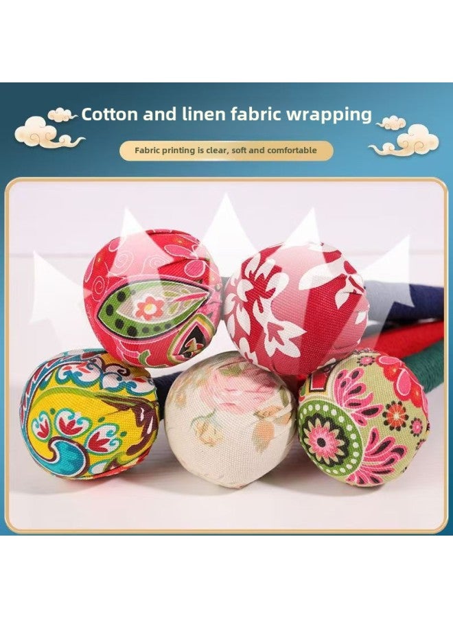 إسكدنيا مطرقة عشبية ماي، مطرقة يدوية لتدليك الجسم بالكامل، مطرقة منزلية لضرب الظهر، عصا تدليك ميريديان مصنوعة يدويًا، مطرقة للحفاظ على الصحة - اللون: أحمر - المواصفات: واحدة - Image 4