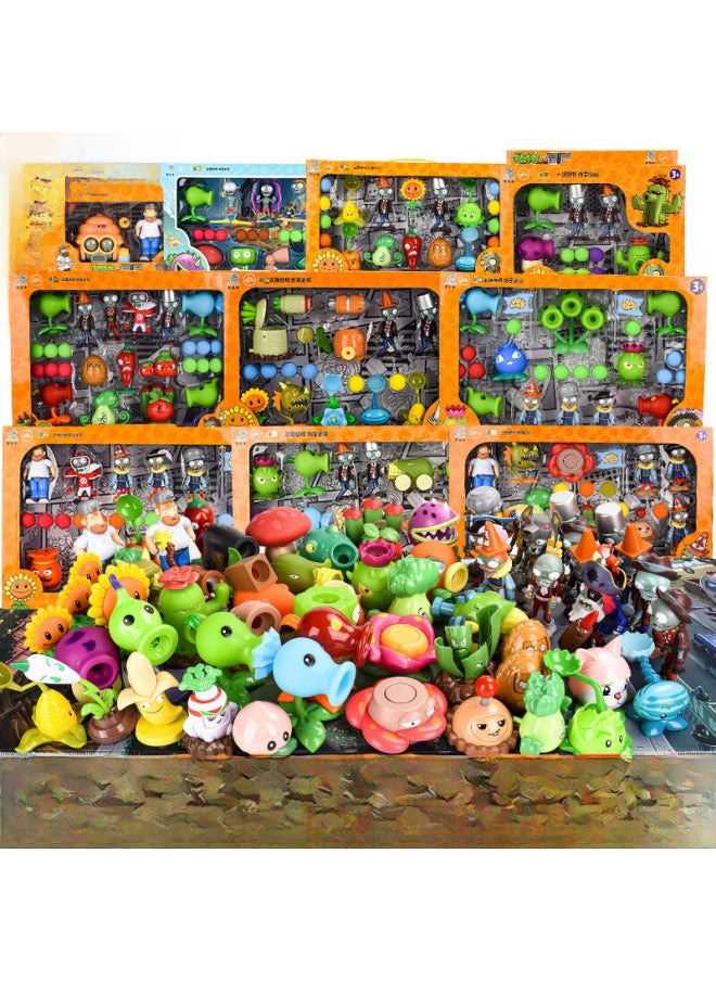 Generic - Action Figures/toys/statues - Gundam Unicorn - Banagher Links Action Figure-Color:686-18 [9 Plants 3 Zombies Containing Giant] Soft Glue 12 Pack - Image 1