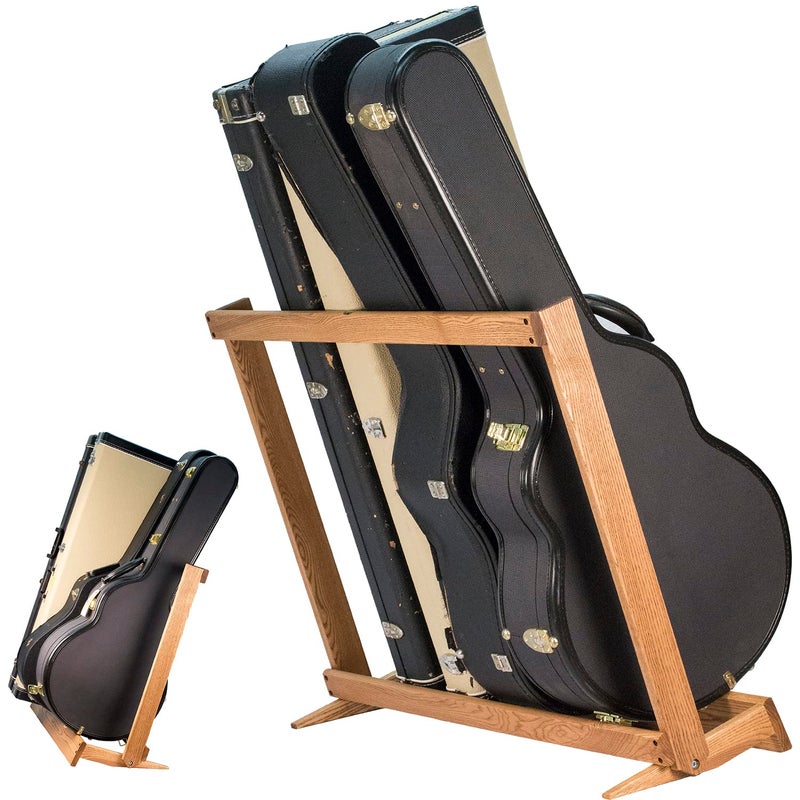 String Swing CC29 Folding Hardwood Guitar Case Rack - Image 2