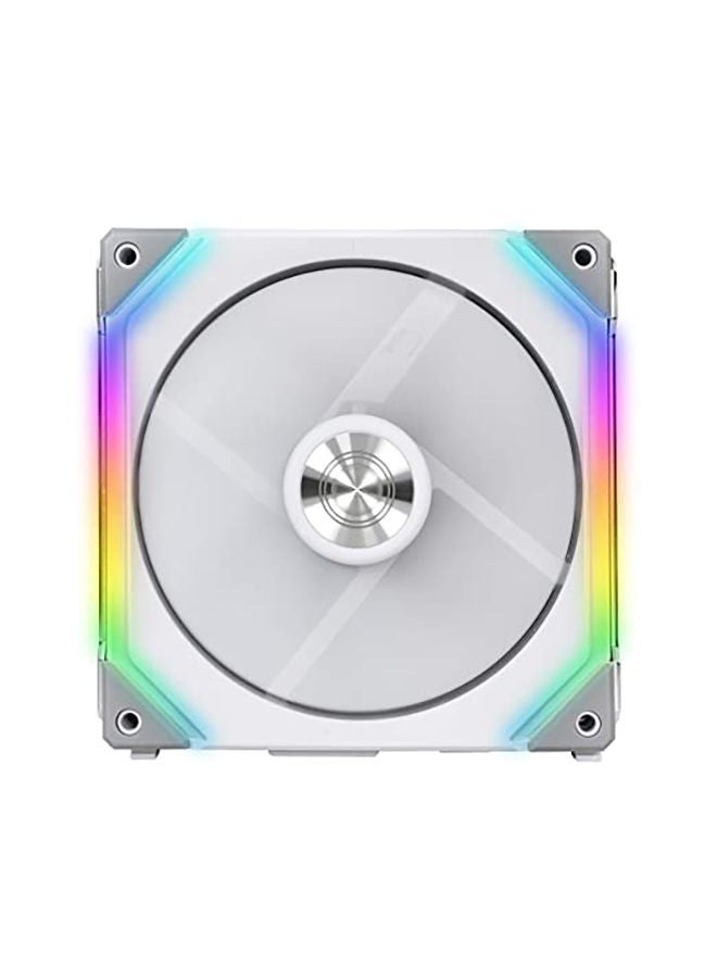 Lian Li Uni Fan Sl140 Double Pack White With Controller (ArGB 140mm Led Pwm Daisy-Chain) (Sl140-2 White Cooler) - Image 2