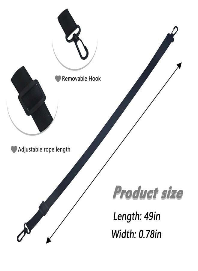 MAGNEECH 2 Pcs Adjustable Shower Lanyards for Mastectomy Drain Holder JP Drainage，Breast Cancer Lanyard-Surgery Recovery Management,Fter Mastectomy Must Haves (Black and Grey) - Image 4