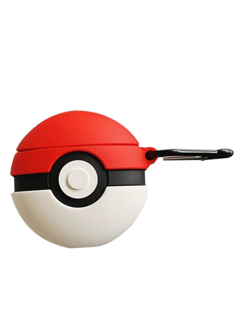 آيماكس غطاء حماية بتصميم كرة البوكيمون لسماعات أبل آيربودز