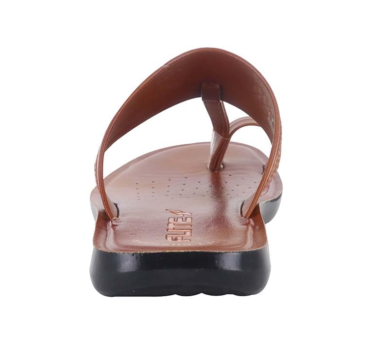 FLITE Men's Slippers/Kohlapuri Sandals for Men/Leather Slippers for Gents - Image 4