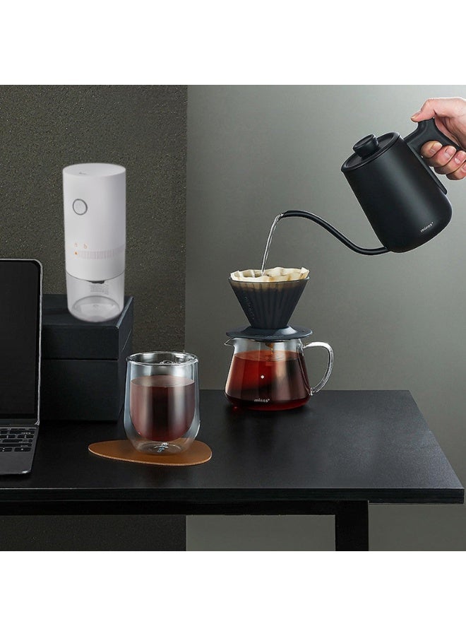 AL RAID Portable Coffee Grinder Small - Coffee Bean Grinder Electric with Multi Grind Settings for French Press, Cold Brew, Moka Pot, Pour-Over, Espresso Machine - Image 4