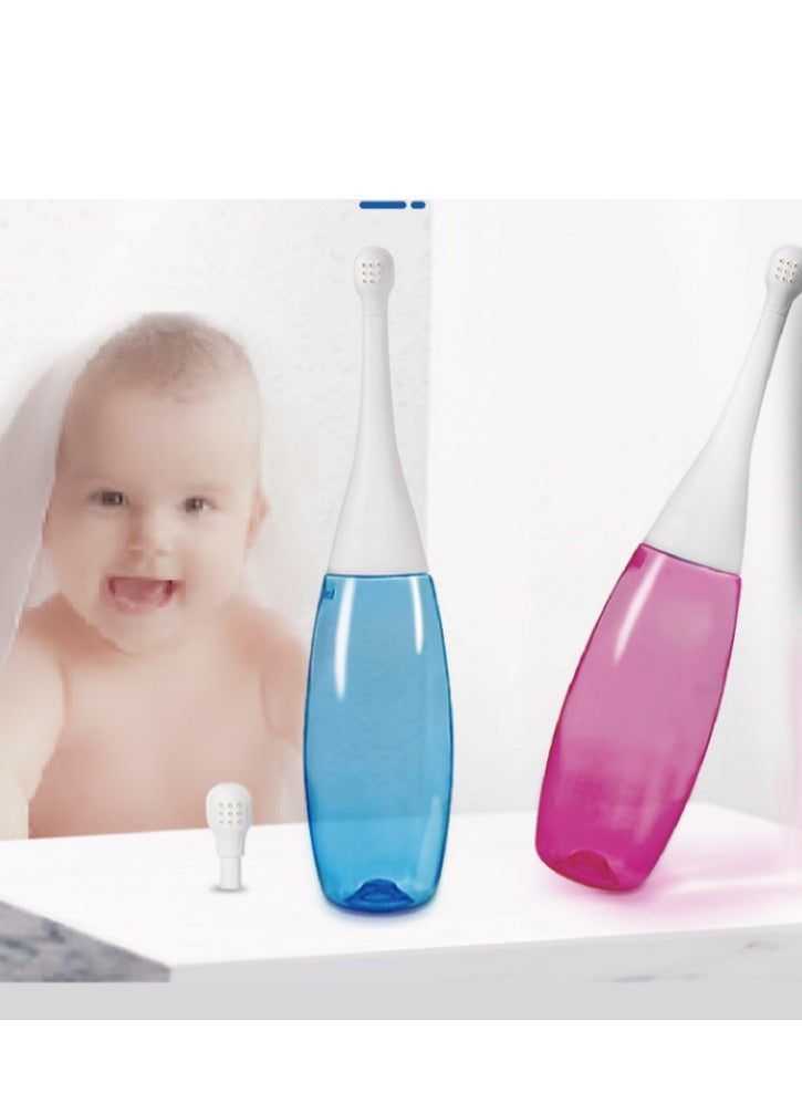 ووتر بالس بخاخ بيديه محمول للسفر للمرحاض، تنظيف/تهدئة العناية الشخصية بعد الولادة/رعاية الطفل، مع زجاجة بيديه محمولة، سعة 450 مل - Image 3