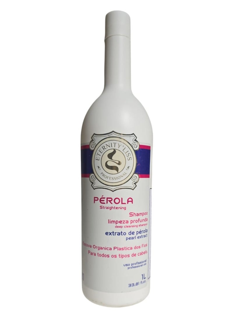 Perola Negra Perol Straightening Shampoo 1 L