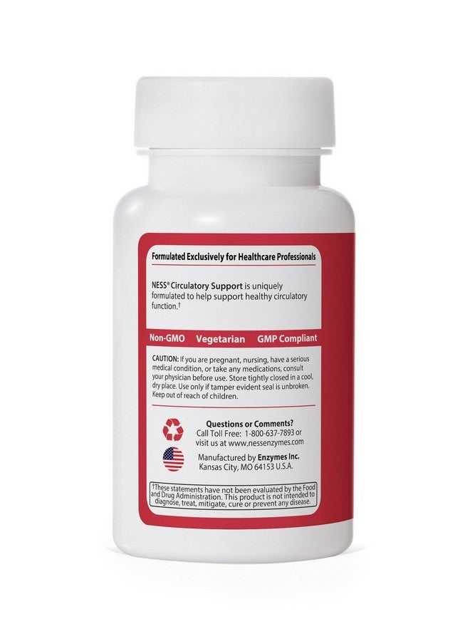 Ness Enzymes - Formula 701 - Circulatory Support - 90 Vegetarian Capsules - Image 3