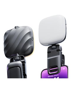 KASTWAVE LED Video Light, Selfie Light with Front & Back Phone Clip, Selfie Light for iPhone, with 3 Light Modes, Portable Light for TikTok, Makeup, Vlog, Selfie, Live Stream  - Image 1