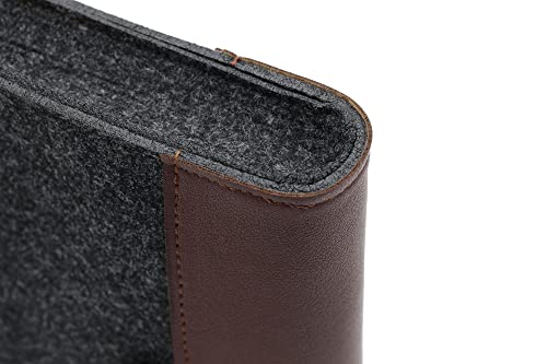 KPREPUBLIC PU Felt Keyboard Carrying case Bag for planck 40% 60% 80% 100% gh60 xd64 tada68 87 tkl 104 Ansi bm60 bm65 bm68 Poker (PU Felt Bag for 40% x1) - Image 5