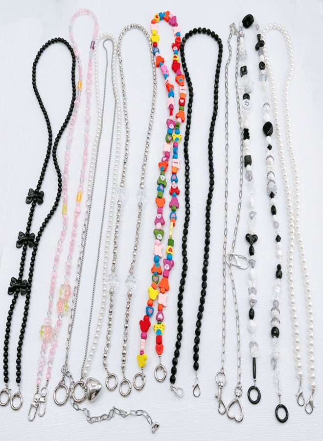 Mobile phone chain, versatile card holder, pendant, unique and personalized keychain, anti-loss clip - Image 2