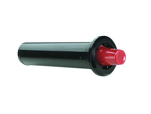 Dispense-Rite STL-2 In-Counter Adjustable Plastic Cup Dispenser, One Size Fits All, Fits 8 oz–44 oz Cups, 2-Spring Design, 22" Length, Black ABS, Horizontal or Vertical Mount - Image 1