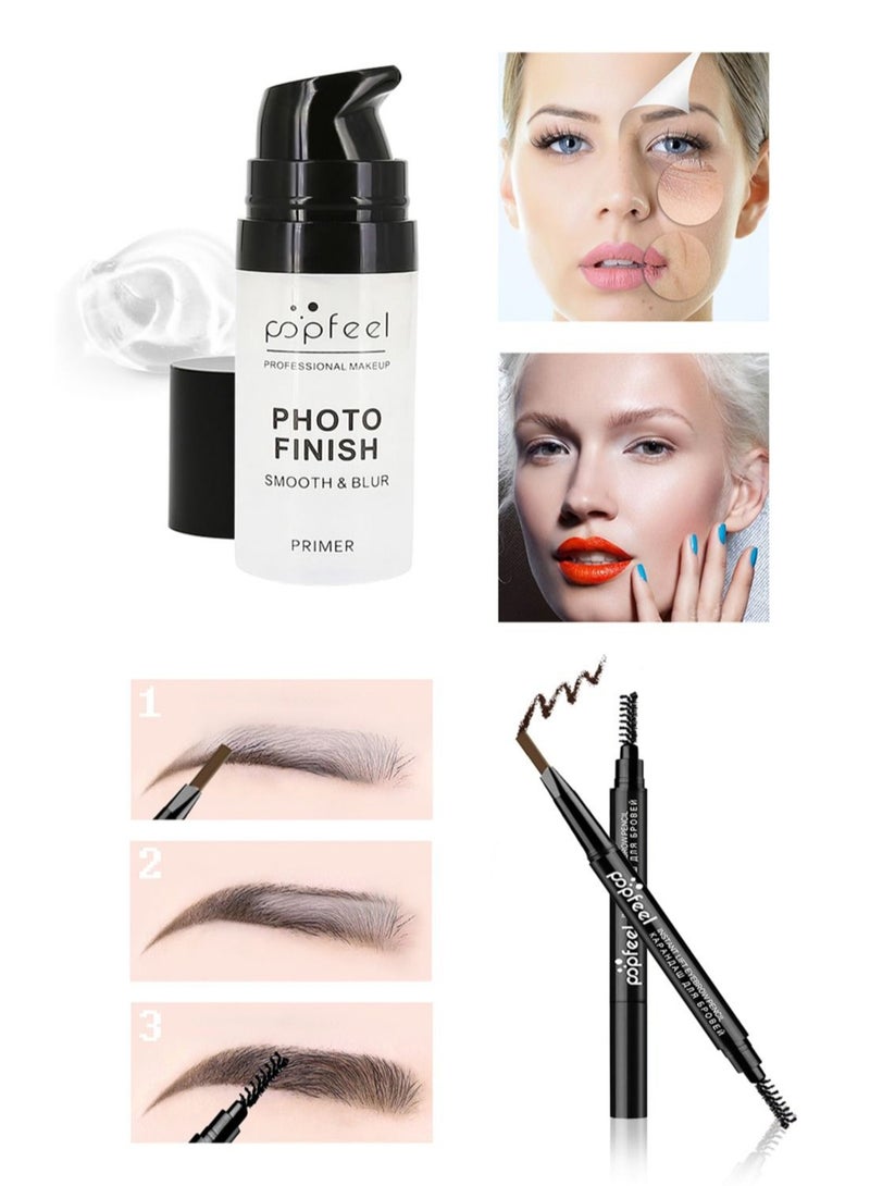 popfeel Makeup Kit All in One Multi-Purpose Makeup Set Professional Designed for Women Full Kit Makeup Must-Have Starter Kit Suitable for Beginners and Professionals 25 Pcs Set - Image 4