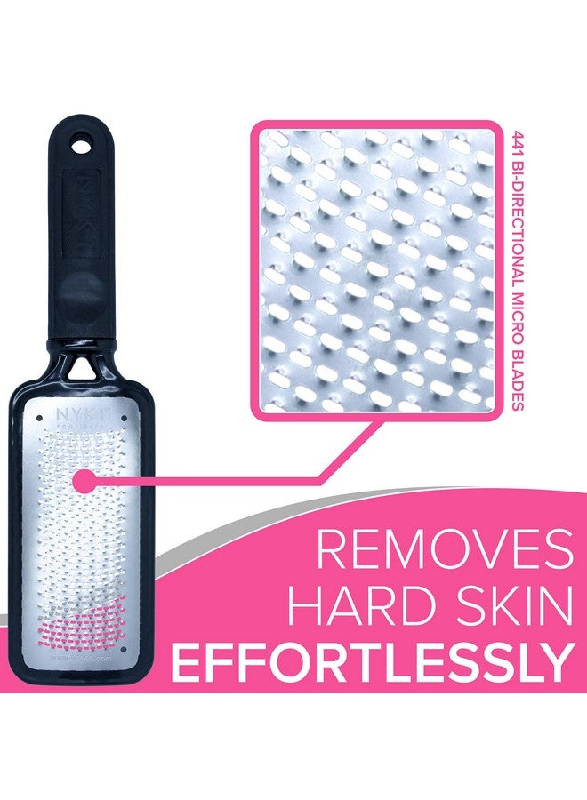 NYK1 Pedicure Rasp for Dry Hard Skin - EFFECTIVE Foot File GENUINE MEGAFILE Heel Care Callus Remover Dry Dead Skin Egg Corn Sander Scrubber Pumice Stone Alternative Ped Pedi Grater Files Add on Item - Image 3