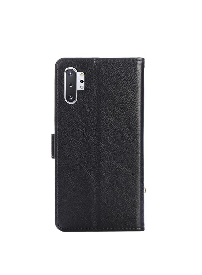 S-TOP Case For Samsung Galaxy Note10+ Zipper Bag PU + TPU Horizontal Flip Leather Case with Holder & Card Slot & Wallet & Lanyard - Image 3