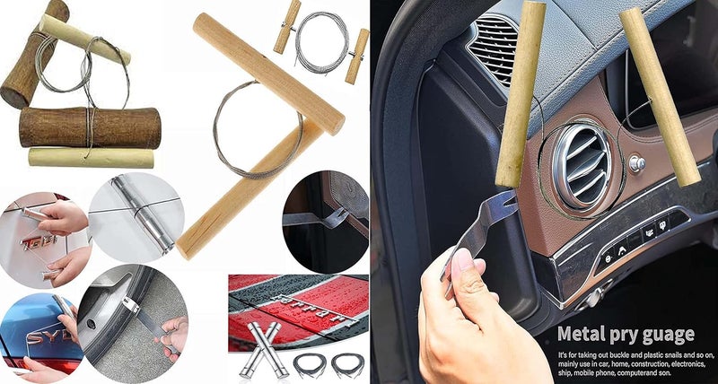 DIY Crafts Diy Crafts 11720 11297 Auto Door Car Upholstery Trim Clip Removal Plier Tool Kit, Multicolor  - Image 4