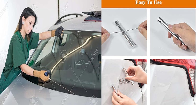 DIY Crafts Diy Crafts 11720 11297 Auto Door Car Upholstery Trim Clip Removal Plier Tool Kit, Multicolor  - Image 3
