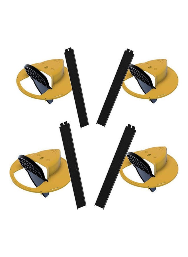 NIBEMINENT Bucket Lid Mouse Rat with Ladder Flip Slide Yellow/Black  - Image 4