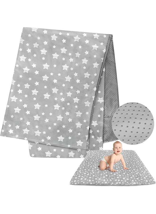 Moonsea Moonsea Baby Playpen Mat Cover Fit for 50" X 50" Baby Playpen Mat, Non Slip Waterproof Playpen Mat Protector  - Image 1