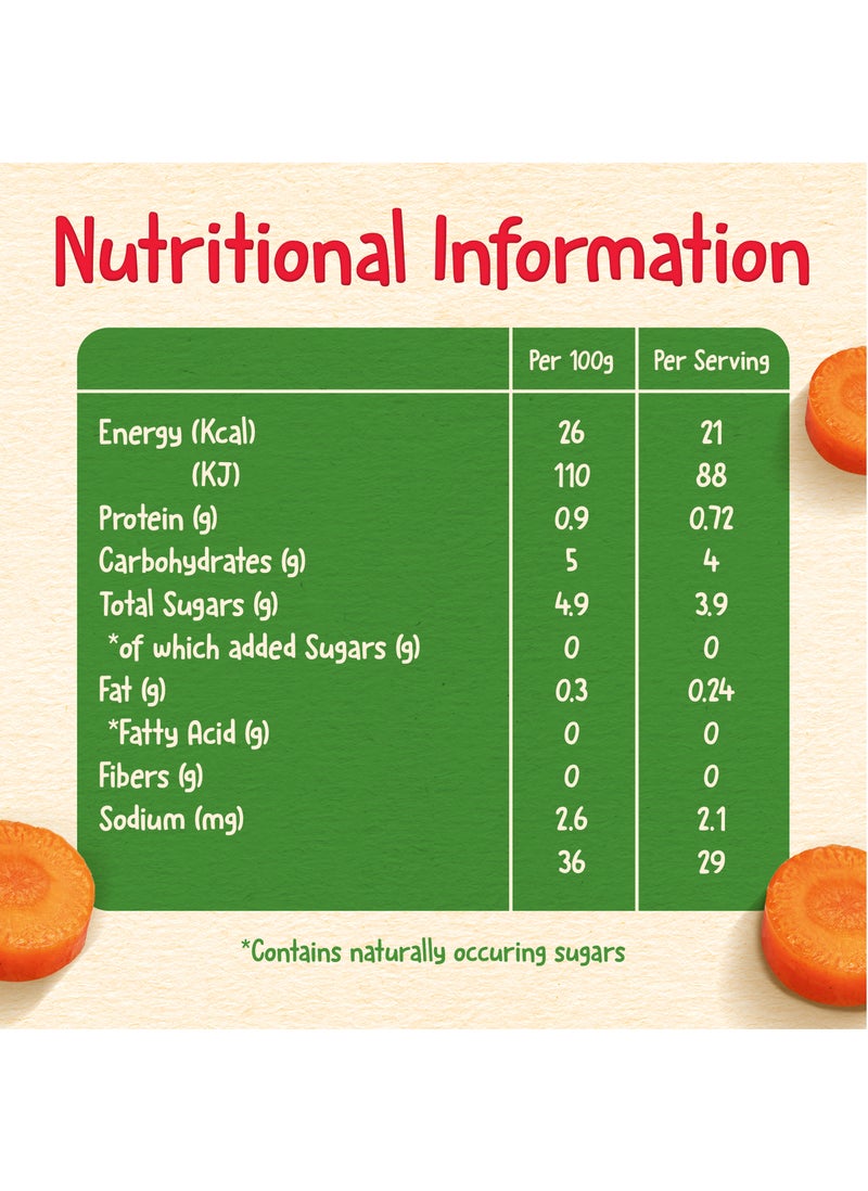 Cerelac Carrot Vegetable Puree Baby Food (6m+) 80gm - Image 4