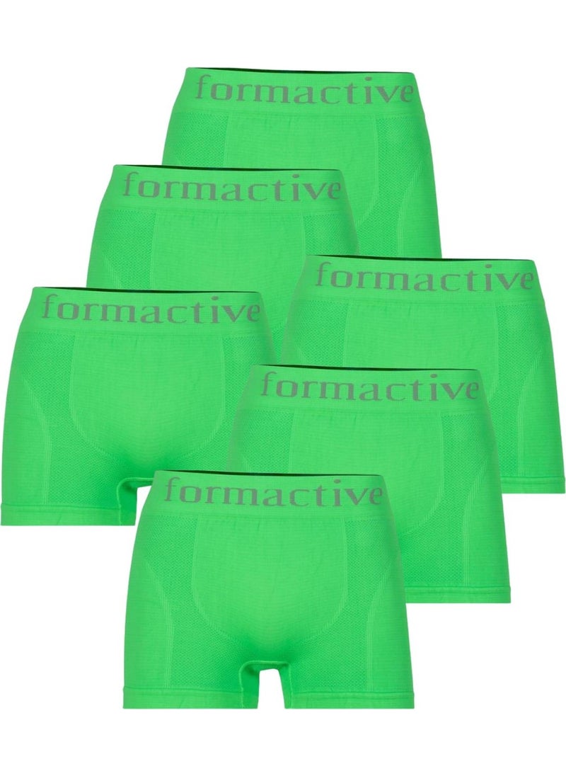Formactive Microfiber Lycra Men's Boxer Set of 6 