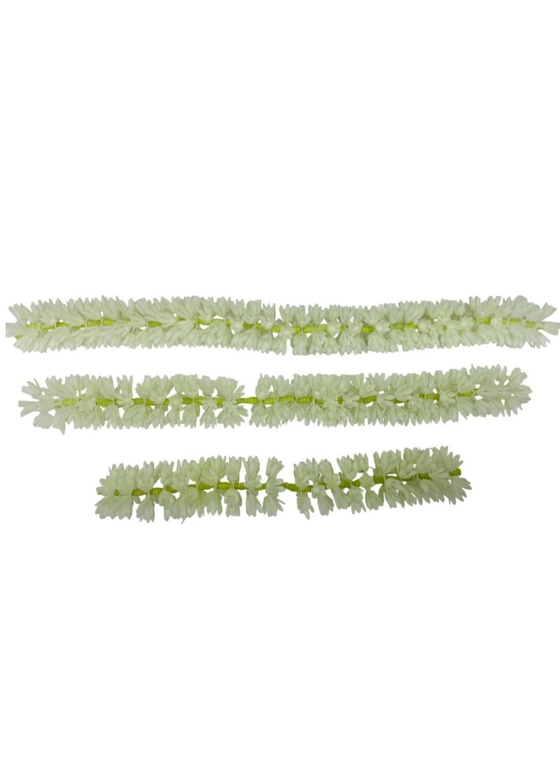 Accessorize Kingdom Accessorize Kingdom Artificial Jasmine Gajra for Hair Bun | Floral Juda Veni for Women & Girls | Reusable & Fragrant Look ((18-Inch))  - Image 2