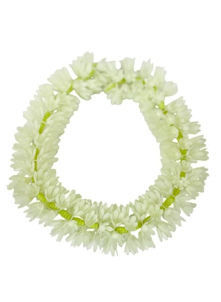 Accessorize Kingdom Accessorize Kingdom Artificial Jasmine Gajra for Hair Bun | Floral Juda Veni for Women & Girls | Reusable & Fragrant Look ((18-Inch))  - Image 3
