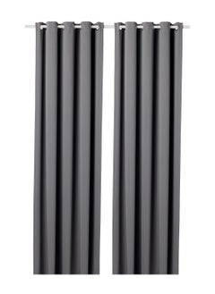 HILLEBORG  Block-out curtains 1 pair 145x300 cm