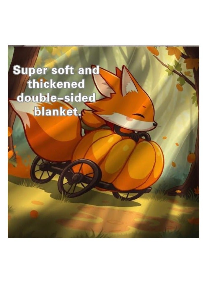 عام بطانية رقيقة من الفانيلا الكرتونية للأطفال والرضع (دافئة ومريحة، ومناسبة للنوم والألعاب) 70 سم * 100 سم - 882 - Image 5