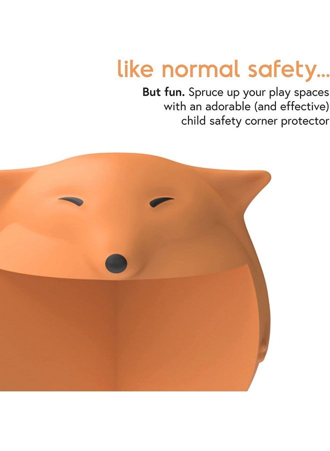 Quark Foxii Table Corner Protectors - Thick, Impact-Resistant Silicone - Cute Baby Proofing Corner Bumpers for Furniture - Easy to Remove with 3M Adhesive - 4 x Table Corner Guards - Image 3