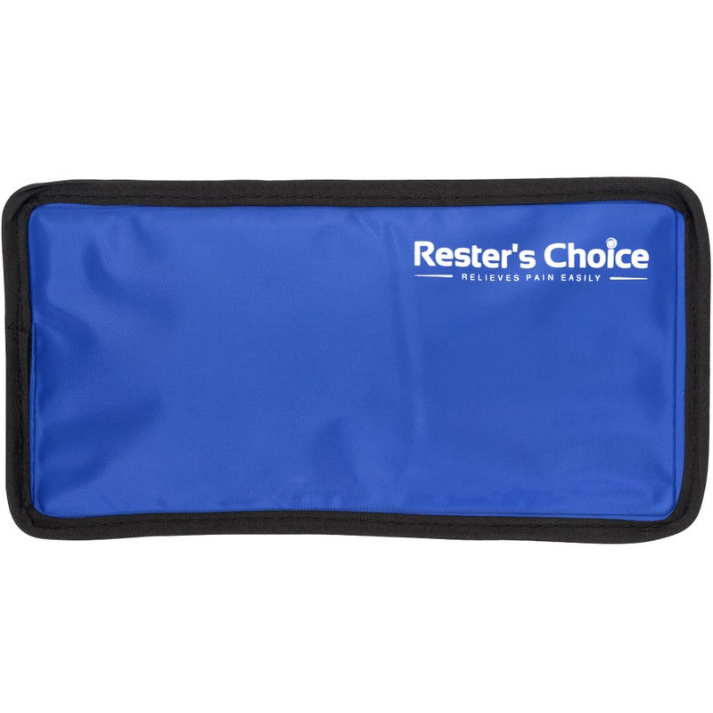 Rester's Choice Gel Cold & Hot Packs Medium 5x10 in. Reusable Warm or Ice Packs for Injuries, Hip, Shoulder, Knee, Back Pain â€“ Hot & Cold Compress for Swelling, Bruises, Surgery - Image 1