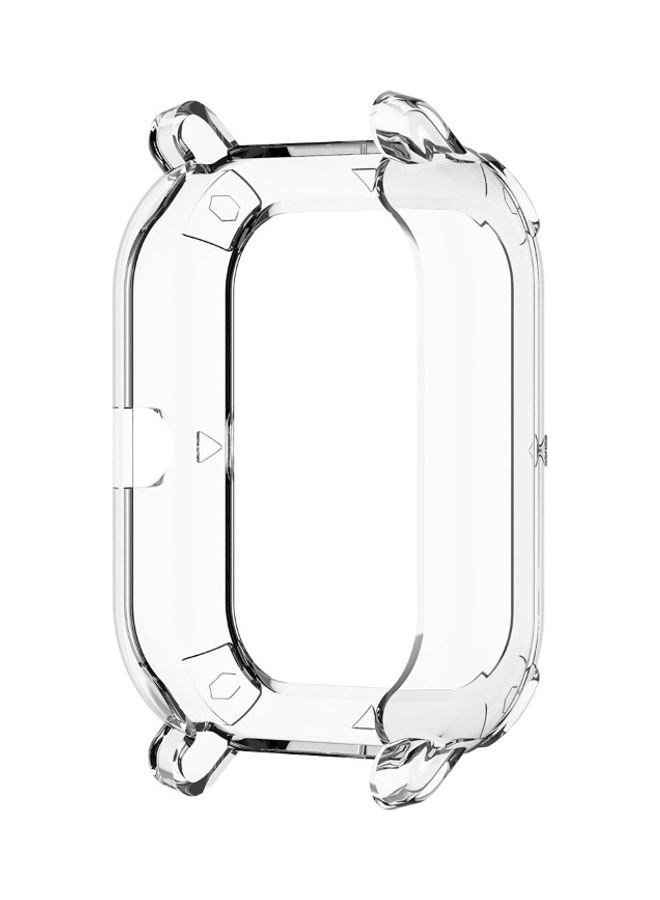 NIBEMINENT TPU Smart Watch Protective Bumper Case for Huami Amazfit GTS Clear  - Image 2
