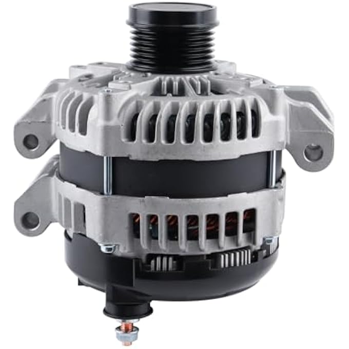 FEIDKS Alternator Compatible with 2011-2021 Chrysler 300 Dodge Charger 2011-2020 Grand Cherokee Durango 2013-2015 Ram 1500 2015-2021 Challenger 3.6L V6, Replace# 11598N 4801778AF - Image 3