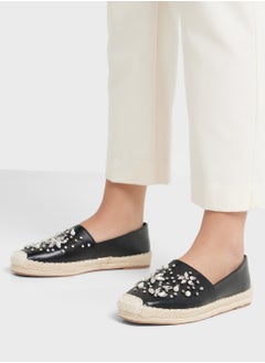 ELLA Floral Diamante Espadrille  - Image 5