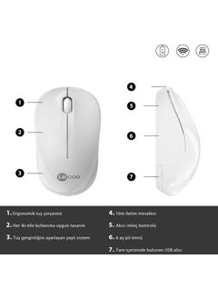 WS206 Wireless 1200DPI 3-Button Optical Mouse White - pzsku/Z937AB2499F5D39E1F4F4Z/45/_/1739962310/1ceea5e7-8d8a-4140-8141-9d31fcd01413