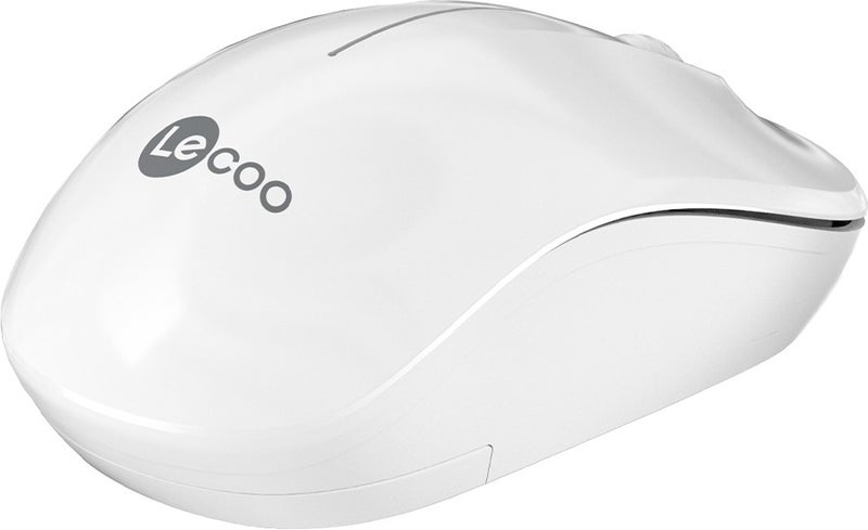 WS206 Wireless 1200DPI 3-Button Optical Mouse White