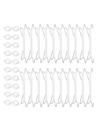 SYOSI 20Pcs Tomato Support Hooks & Clips, J Hook Clips to Prevent Tomatoes Falling Off Iron Plant Climbing Hooks with 33ft Rope - pzsku/Z937AC34FD5D62479EC43Z/45/_/1698753505/1da6e5c3-37ca-48fd-ac4c-cb4b21a41ff9