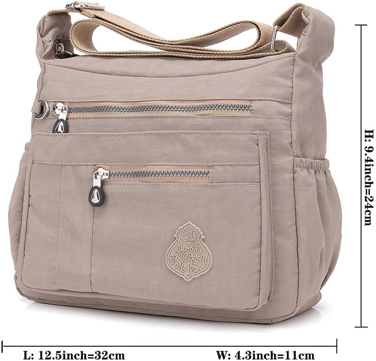 MINTEGRA Store Crossbody Bag for Women Nylon Waterproof Shoulder Purse Messenger Bag Lightweight Pocketbooks - Image 5