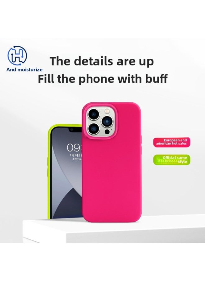 Generic - [Gift List Customization] Liquid Silicone Apple Phone Case IPhone Silicone Case OEM OEM-Color:[Color Customization] Lens Full Package-Applicable Model:iPhone14 PRO - Image 1
