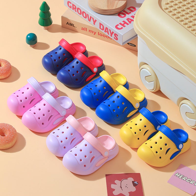 Eva Cartoon Children'S Hole Shoes Summer Boys And Girls Home Non-Slip Deodorant Children'S Beach Outdoor Baotou Sandals - Image 2