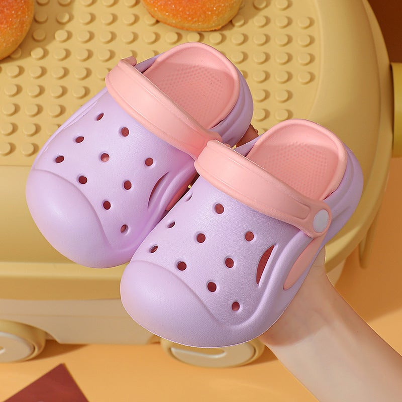 Eva Cartoon Children'S Hole Shoes Summer Boys And Girls Home Non-Slip Deodorant Children'S Beach Outdoor Baotou Sandals - Image 4
