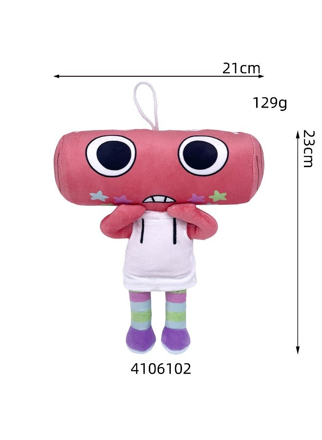 NIBEMINENT Dandy's World Plush, Dandys Plushies Doll for Horror Game Fans, Stuffed Figure Toy – Birthday & Valentine's Gift for Partners Kids Boys Girls