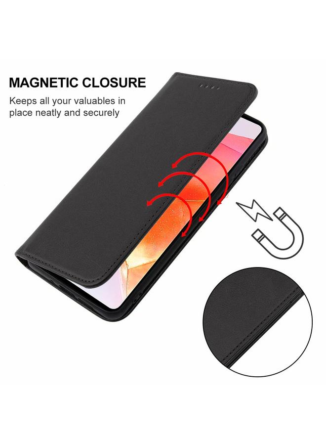 S-TOP Case For Samsung Galaxy C55 Magnetic Closure Leather Phone Case - Image 4