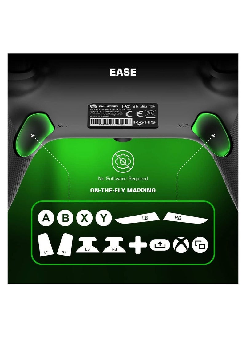 G7 Wired Controller for Xbox Series X|S, Xbox One and Windows 10/11 - PC Gaming Gamepad with 3.5mm Audio Jack (2 Swappable Faceplates)