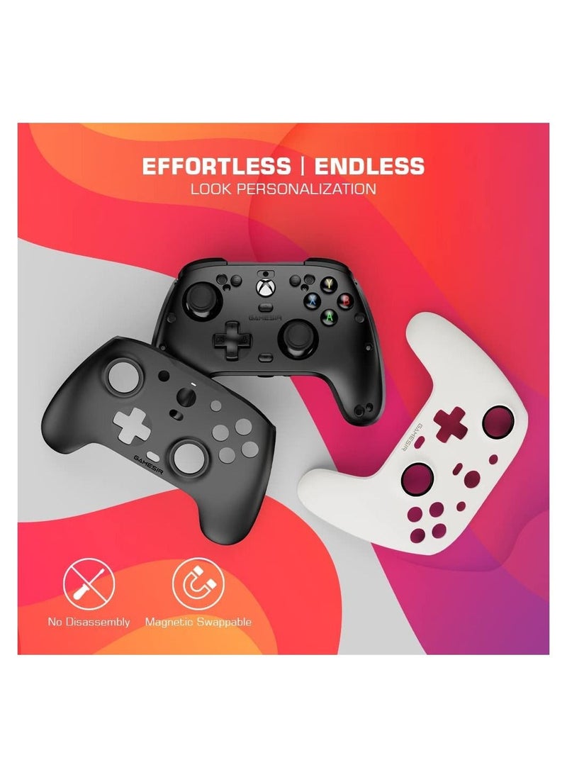 G7 Wired Controller for Xbox Series X|S, Xbox One and Windows 10/11 - PC Gaming Gamepad with 3.5mm Audio Jack (2 Swappable Faceplates)