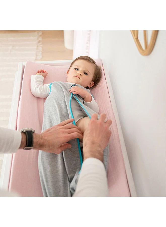 هالو Baby Ideal Temp Sleeping Bag, 1.0 Tog Sleepsack, Grey Sleeping Sack For Newborn Babies, Easy Zip Access Nappy Change, Deluxe Wearable Grow Bag, Unisex, Boys And Girls, 6 - 18 Months