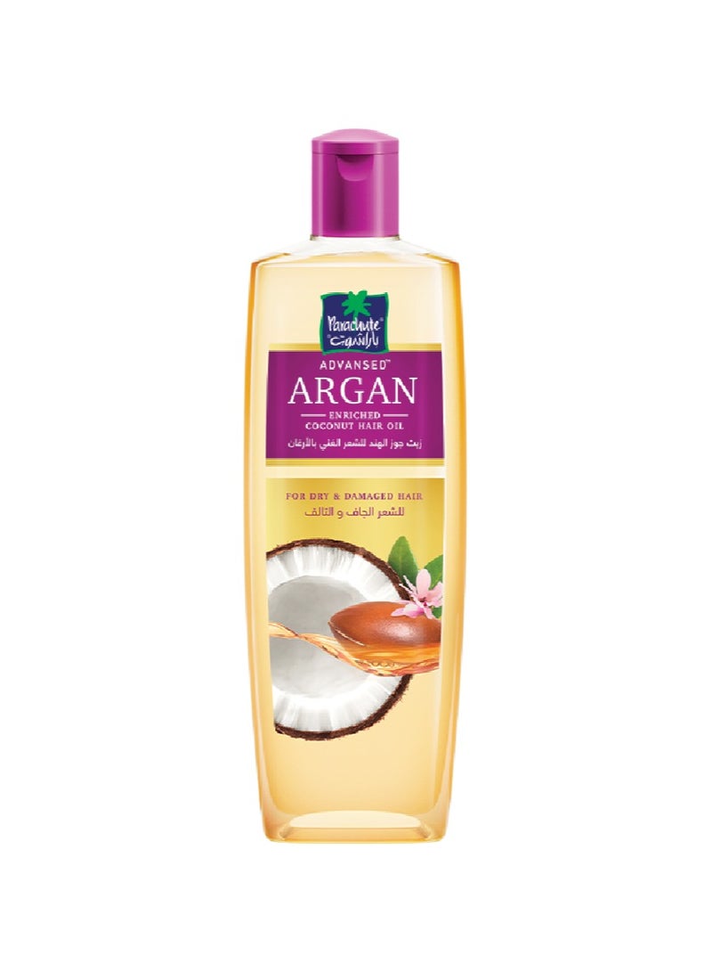 Parachute Advansed Argan Hair Oil With Coconut Renews And Strengthens Dry Damaged Hair - Image 1