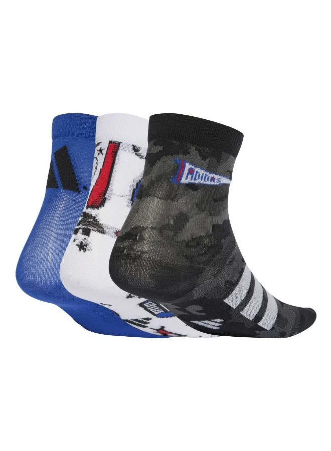 Adidas K DOODLE 3PP SO Blue Training For Kids 5.5K - 7K