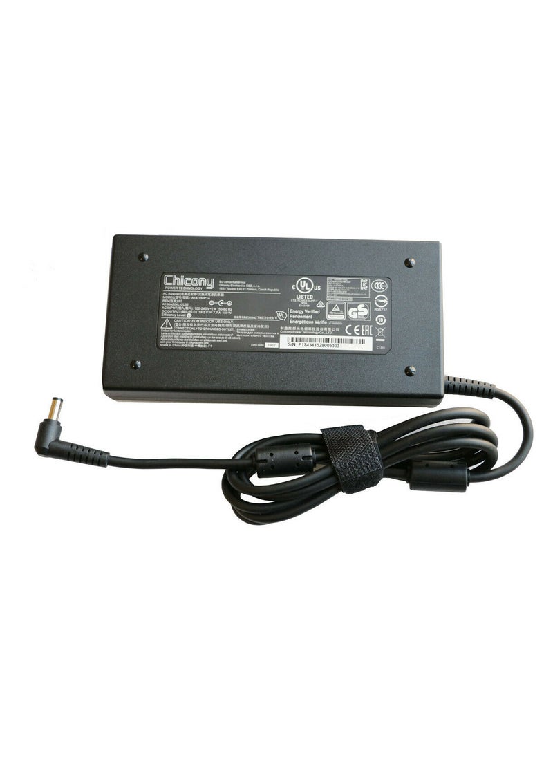 CSF 19.5V 7.7A 150W AC Adapter Charger For MSI GE72 7RE 7RE-046 Power Supply  - Image 1